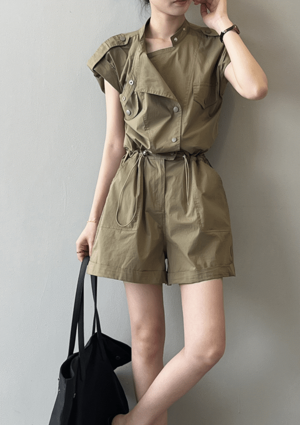 The Rebel Cut Romper - Padronn