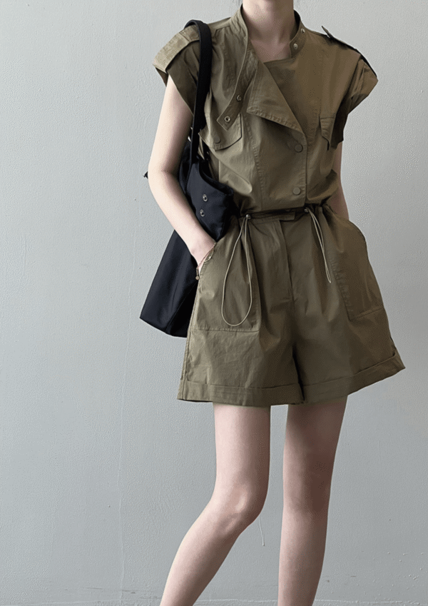 The Rebel Cut Romper - Padronn