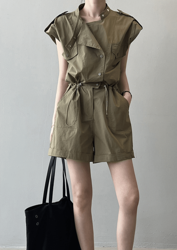 The Rebel Cut Romper - Padronn