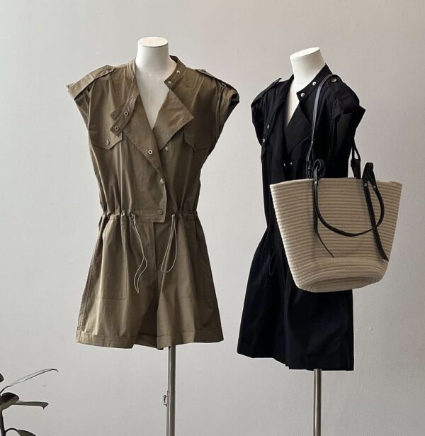 The Rebel Cut Romper - Padronn