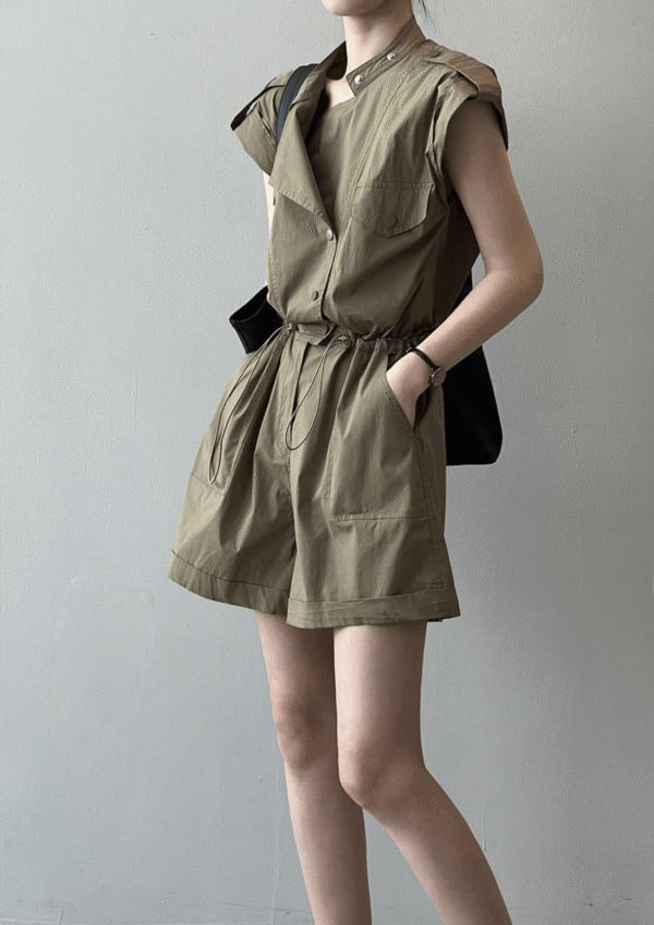 The Rebel Cut Romper - Padronn