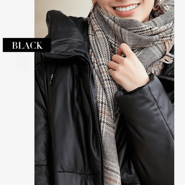 Urban Icon Hooded Leather Jacket - Padronn