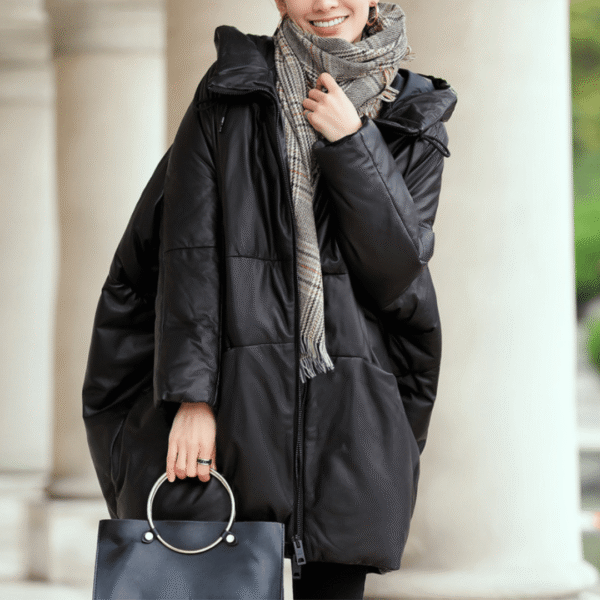 Urban Icon Hooded Leather Jacket - Padronn